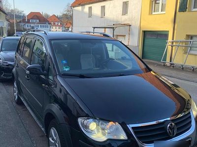 Gebraucht VW Touran Cross 170 PS (125 kW) 2007 Schwarz Van / Kleinbus