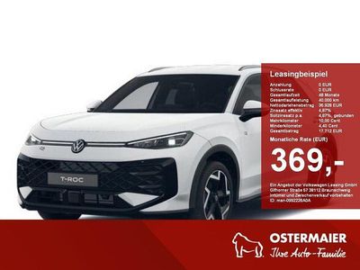 Neu VW T-Roc R-line 150 PS (110 kW) 2025 Pure white SUV