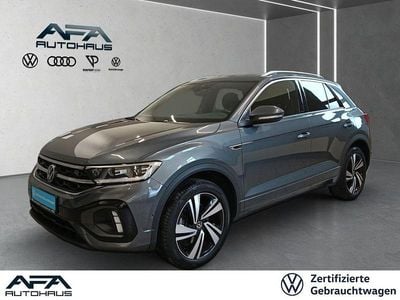 Grau Gebraucht 2022 VW T-Roc R-line SUV | 26.980 € (Guter Preis)