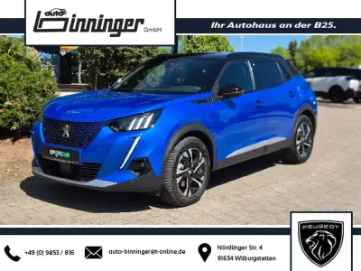 Gebraucht Peugeot e-2008 GT 100 kW (136 PS) 2022 Vertigo blau SUV