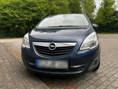 Gebraucht Opel Meriva 110 PS (80 kW) 2012 Blau Van / Kleinbus