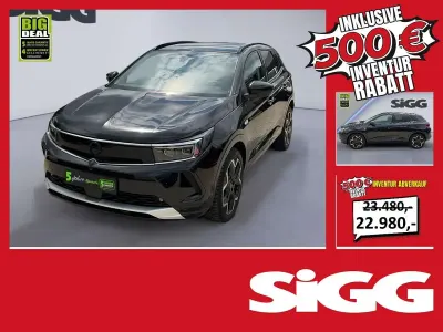 Gebraucht Opel Grandland X Ultimate 131 PS (96 kW) 2024 Schwarz SUV