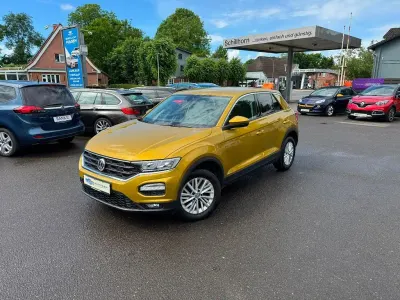 Gebraucht VW T-Roc 116 PS (85 kW) 2019 Gelb SUV