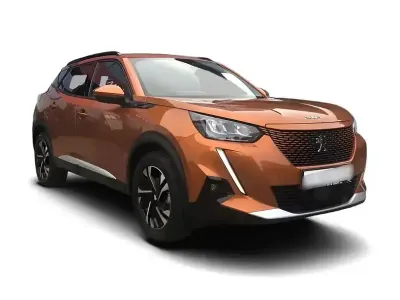 Gebraucht Peugeot e-2008 Allure 100 kW (136 PS) 2021 Orange SUV