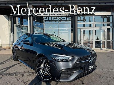 Grau Gebraucht 2024 Mercedes C220 AMG Limousine | 42.890 € (Etwas zu teuer)