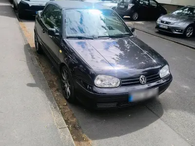 Gebraucht VW Golf Cabriolet 75 PS (55 kW) 2002 Schwarz Cabrio