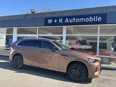 Gebraucht Mazda CX-80 Homura-Line 254 PS (186 kW) 2025 Silber SUV