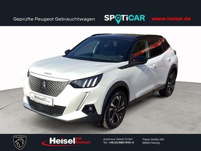 Gebraucht Peugeot e-2008 GT 100 kW (136 PS) 2022 Weiß SUV