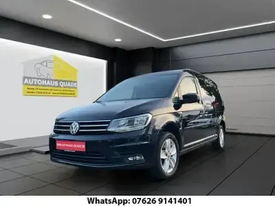 Second-hand VW Caddy Maxi Comfortline 102 CP (75 kW) 2017 Negru Monovolum