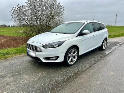 Gebraucht Ford Focus Titanium 150 PS (110 kW) 2016 Weiß Kombi