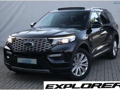 Gebraucht Ford Explorer Platinum 457 PS (336 kW) 2021 Obsidianschwarz SUV