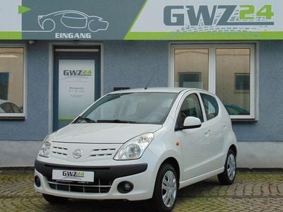 Gebraucht Nissan Pixo Acenta 68 PS (50 kW) 2011 Weiß Kleinwagen