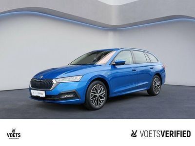 Gebraucht Skoda Octavia Clever 150 PS (110 kW) 2021 Blau Kombi