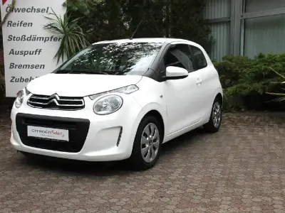 Gebraucht Citroën C1 Feel 72 PS (52 kW) 2020 Zu lackieren weiss 068/deckend Kleinwagen