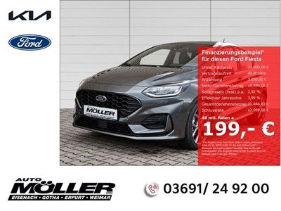 gebraucht Ford Fiesta 1.0 MHEV Automatik ST-Line X Assistenz & Winter-Paket