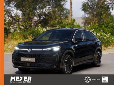 Neu VW T-Roc R-line 150 PS (110 kW) 2025 Grenadillschwarz metallic SUV