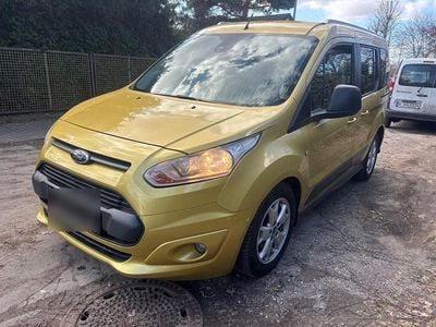 Gebraucht Ford Tourneo Connect 101 PS (74 kW) 2014 Gelb Van / Kleinbus