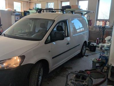Gebraucht VW Caddy Maxi 102 PS (75 kW) 2013 Weiß Van / Kleinbus