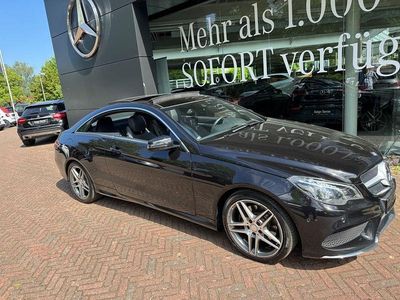 Gebraucht Mercedes E200 AMG 184 PS (135 kW) 2014 Schwarz Coupé