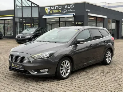 Gebraucht Ford Focus Titanium 150 PS (110 kW) 2016 Grau Kombi