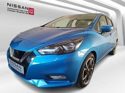 Usata Nissan Micra Acenta 92 CV (67 kW) 2022 Blu Utilitaria