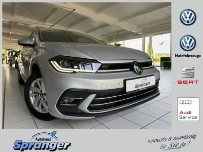 Gebraucht VW Polo Style 95 PS (69 kW) 2023 Silber Kleinwagen
