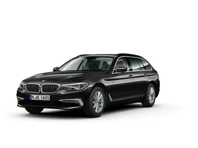 Gebraucht BMW 520 Luxury Line 190 PS (139 kW) 2018 Schwarz Kombi