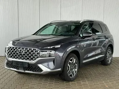 Gebraucht Hyundai Santa Fe Premium 230 PS (169 kW) 2023 Grau (lagoon metallic) SUV