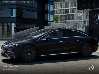 Gebraucht Mercedes EQS580 AMG 384 kW (523 PS) 2022 Obsidianschwarz Limousine
