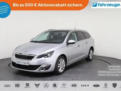 Gebraucht Peugeot 308 Allure 120 PS (88 kW) 2017 Silber Kombi