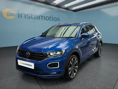 Usata VW T-Roc 190 CV (139 kW) 2020 Blu SUV