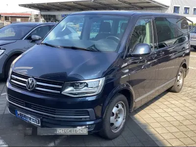 Usata VW T6 Highline 204 CV (150 kW) 2015 Blu Furgone
