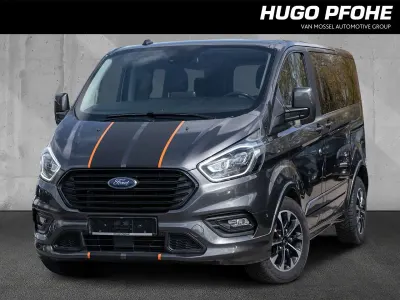 Gebraucht Ford Tourneo Custom Sport 185 PS (136 kW) 2021 Magnetic grau metallic Van