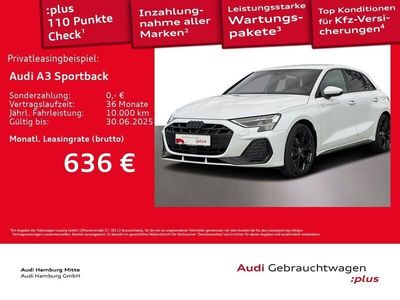 Gebraucht Audi A3 Sportback S-Line 150 PS (110 kW) 2025 Weiß Kleinwagen