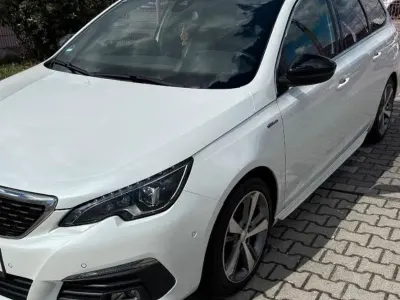 Gebraucht Peugeot 308 SW GT-line 131 PS (96 kW) 2017 Weiß Kombi