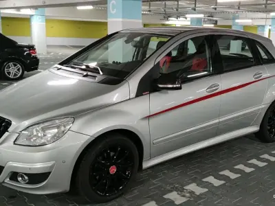 Brugt Mercedes B200 136 HK (100 kW) 2010 Sølv MPV