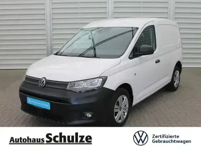 Gebraucht VW Caddy Basis 114 PS (83 kW) 2021 Weiss Van / Kleinbus
