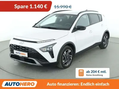Gebraucht Hyundai Bayon GO! 101 PS (74 kW) 2022 Weiß SUV