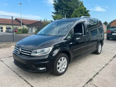 Gebraucht VW Caddy Maxi Trendline 102 PS (75 kW) 2019 Schwarz Van / Kleinbus