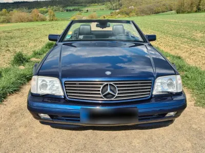 Gebraucht Mercedes SL320 231 PS (169 kW) 1997 Blau Cabrio