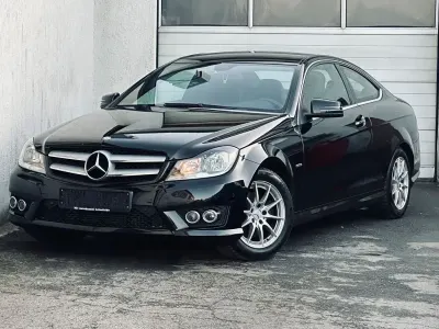 Brugt Mercedes C180 AMG line 156 HK (114 kW) 2011 Sort Coupe