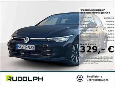 Gebraucht VW Golf Goal 150 PS (110 kW) 2025 Grenadillschwarz metallic Limousine