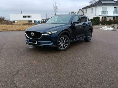Gebraucht Mazda CX-5 Sports-Line 194 PS (142 kW) 2017 Blau SUV