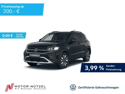 Gebraucht VW T-Cross Goal 95 PS (69 kW) 2025 Schwarz SUV