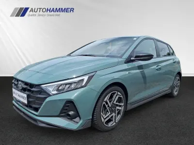 Gebraucht Hyundai i20 N Line 101 PS (74 kW) 2025 Grün Kleinwagen