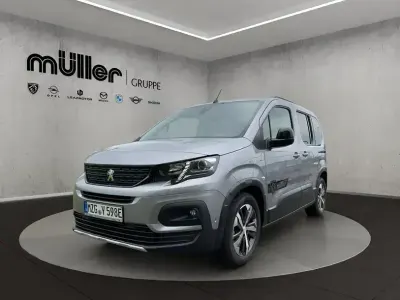 Brugt Peugeot e-Rifter GT 100 kW (136 HK) 2024 Sølv MPV