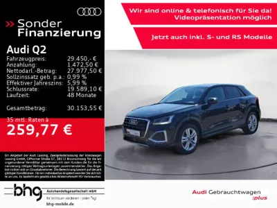 Gebraucht Audi Q2 Advanced 150 PS (110 kW) 2025 Schwarz SUV