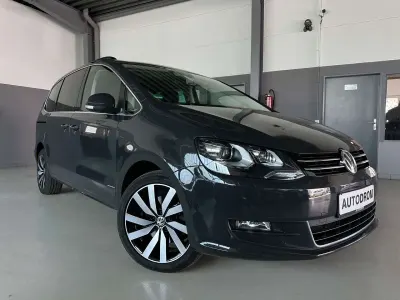 Gebraucht VW Sharan Comfortline 184 PS (135 kW) 2015 Uranograu/cinza urano Van / Kleinbus