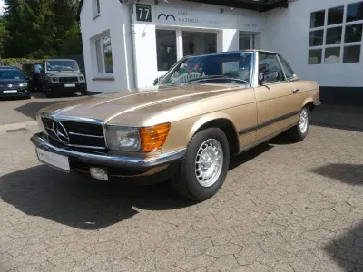 Gebraucht Mercedes SL280 185 PS (136 kW) 1982 Gold Cabrio