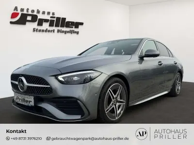 Gebraucht Mercedes C300 AMG line 265 PS (194 kW) 2023 Selenitgrau Limousine